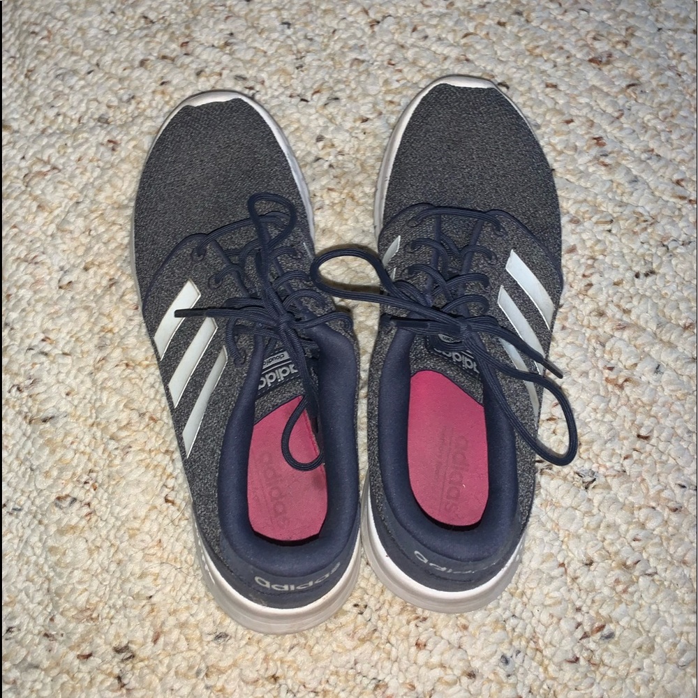 Blue Adidas shoes MAKE AN OFFER